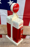 Véritable Salière (Sel & Poivre) en forme de distributeur Coca-Cola® - Sous licence officielle - 1993
