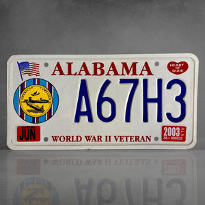 Alabama Veteran de La 2nde Guerre Mondiale ! A67H3