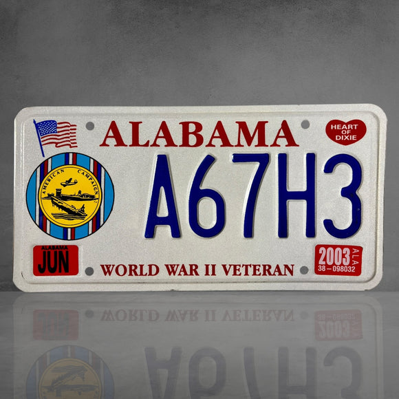Alabama Veteran de La 2nde Guerre Mondiale ! A67H3