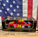 Véritable miniature NASCAR Échelle 1:24 -n°34 Mike McLaughlin - Chevrolet - Fiddle Faddle- Import USA