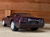 Véritable Miniature Voiture - ERTL Corvette convertible de 1992