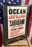 RARE - Véritable affiche de cinéma américaine de 1949 ! - Encadrée avec plaque d'identification ! Provenance Michigan