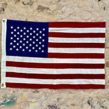 Véritable Drapeau des États-Unis ! Étoiles Brodées - 100% coton - Import USA - 92x66cm