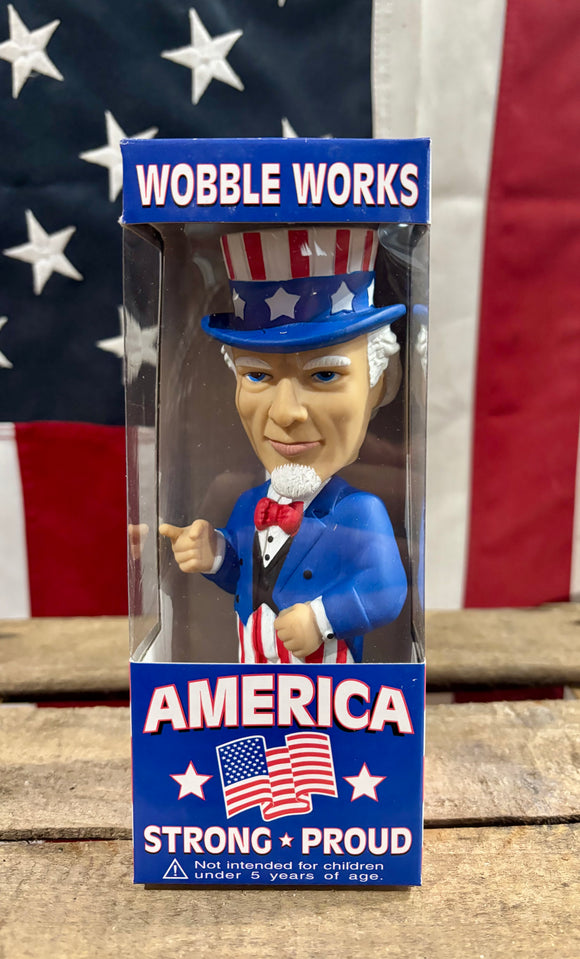 Figurine American Uncle Sam - Avec sa boîte d’origine ! Sortie en 2001 - Exclusivité américaine !