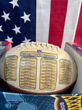 Véritable Ballon de Football Américain Super Bowl XXXVIII - Houston Texas 2004 - Édition Limitée 10.000 exemplaires