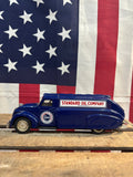 Véritable miniature-tirelire camion Amoco en métal - 1990’s - Avec certificat - MADE IN USA Provenance Indiana, USA