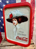 Véritable plateau en métal Coca-Cola - Sous licence officielle - MADE IN USA