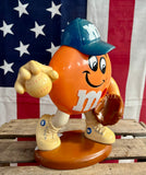 Véritable distributeur M&M’s - Édition Orange Baseball - Import USA