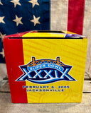 Véritable ballon de Football Américain Super Bowl XXXIX New England Patriots - Édition Limitée et Numérotée - Année 2005