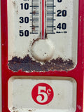 Véritable thermomètre publicitaire Pepsi-Cola - Années 1960's - Made in USA - 34 cm - Provenance Iowa