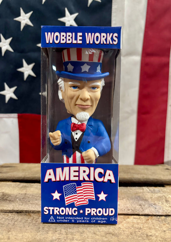 Figurine American Uncle Sam - Avec sa boîte d’origine ! Sortie en 2001 - Exclusivité américaine !