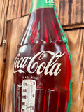 Véritable Thermomètre Coca Cola - MADE IN USA - Époque 1950’s