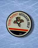 Véritable Palet de Hockey sur Glace - Import USA - Florida Panthers - SIGNÉ !