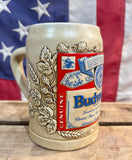 Chope à bière Budweiser en céramique - Époque 1990’s - Import USA