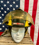 Véritable Casque de Pompier Américain - Elisabethton Fire Department