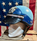 RARE - Véritable casque de moto de Shérif du Colorado ! MADE IN USA