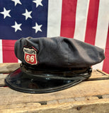 RARE ET INÉDIT - Casquette de Pompiste Philipps 66 - Époque début 1960’s - Provenance Californie, USA
