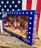 Véritable coffret de 5 figurines Starting Lineup Basketball USA TEAM 1996 - Jamais déballée !