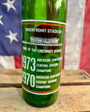 Véritable Bouteille en Verre 7Up - Édition Cincinnati Bengals - 1973 - Provenance États-Unis