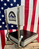 Inédit - Véritable siège de Stade de Baseball des Colorado Rockies - 1993 - Made in USA
