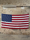 Véritable Drapeau des États-Unis XXL ! Près de 3 mètres de long ! MADE IN USA - 100% coton
