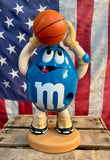 Véritable Distributeur M&M’s - Édition Blue Basketball - Import USA