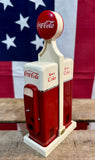 Véritable Salière (Sel & Poivre) en forme de distributeur Coca-Cola® - Sous licence officielle - 1993