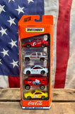 Véritable Coffret collector de 5 voitures Matchbox - Édition Coca-Cola - 1999 - Neuf en boîte - Import USA