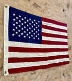 Véritable Drapeau des États-Unis ! Étoiles Brodées - 100% coton - Import USA - 92x66cm
