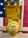 Véritable balle de baseball commémorative - Cal Ripken Jr. - Jamais déballée - Avec son certificat d’authenticité
