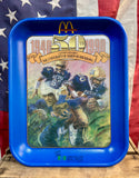 Véritable plateau en métal McDonald’s 1990 - Sous licence officielle - MADE IN USA