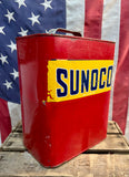 Véritable bidon en métal - SUNOCO - Import Michigan, USA