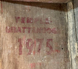 Véritable caisse en bois Coca Cola - Chattanooga 1975 - Import USA