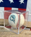 Véritable balle de baseball commémorative - Florida Marlins Orestes Destrade - Dans sa boîte de présentation - Import USA