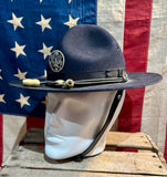 RARE - Véritable chapeau de Sergeant Instructeur de l’US Army ! Import Texas, USA
