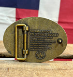 Véritable Boucle de Ceinture National Finals Rodeo 1981 - MADE IN USA - Provenance Oklahoma, USA