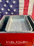 Véritable glacière américaine Cola Cooler - Années 1950's - 42x38x31cm - Made in USA
