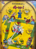 RARE - Véritable jeu de bagatelle (ancêtre du flipper américain) - Fin 1930’s - MADE IN USA