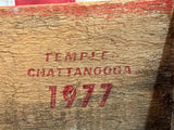Véritable caisse en bois Coca Cola - Chattanooga 1977 - Import USA