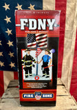 RARE - Véritable Figurine Pompiers de New York FDNY - Sous licence officielle - Sortie en 2002