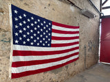 Véritable Drapeau des États-Unis XXL ! Près de 3 mètres de long ! MADE IN USA - 100% coton