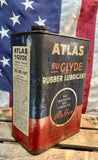 Véritable bidon en métal 1 Gallon Atlas - MADE IN USA - Époque 1960’s - Import Michigan, USA