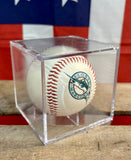 Véritable balle de baseball commémorative - Florida Marlins Gary Sheffield - Dans sa boîte de présentation - Import USA