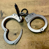 Véritable Paire de Menottes Smith&Wesson - Époque 1970’s - Provenance Texas !