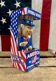 Figurine American Uncle Sam - Avec sa boîte d’origine ! Sortie en 2001 - Exclusivité américaine !