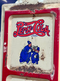 Véritable thermomètre publicitaire Pepsi-Cola - Années 1960's - Made in USA - 34 cm - Provenance Iowa