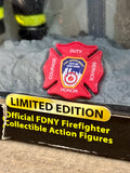 RARE - Véritable Figurine Pompiers de New York FDNY - Sous licence officielle - Sortie en 2002