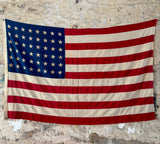 RARE - Véritable Drapeau des États-Unis 48 Étoiles ! Époque 1950’s  - Provenance Missouri, USA