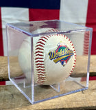 Véritable balle de baseball commémorative - World Series 1993 - Dans sa boîte de présentation - Import USA