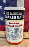Boîte en métal Quaker Oats - 1982 - Provenance Ohio, USA